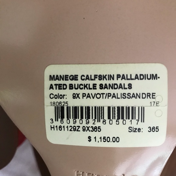 🚫sold🚫 Hermes Manege Kelly Buckle Sandals - Picture 6 of 8